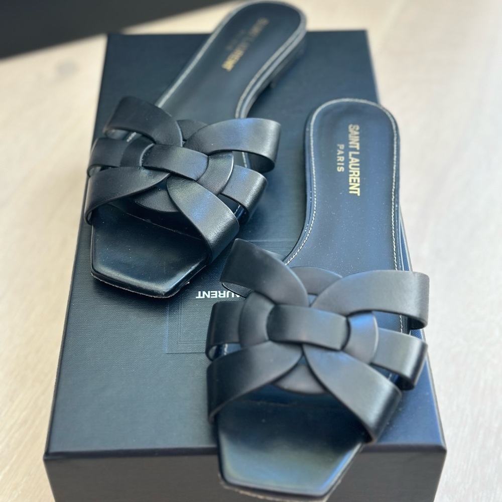 SAINT LAURENT TRIBUTE FLATS